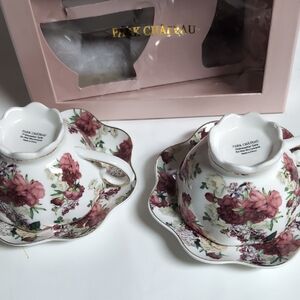Park Chateau Floral Tea Cup and Saucer Set